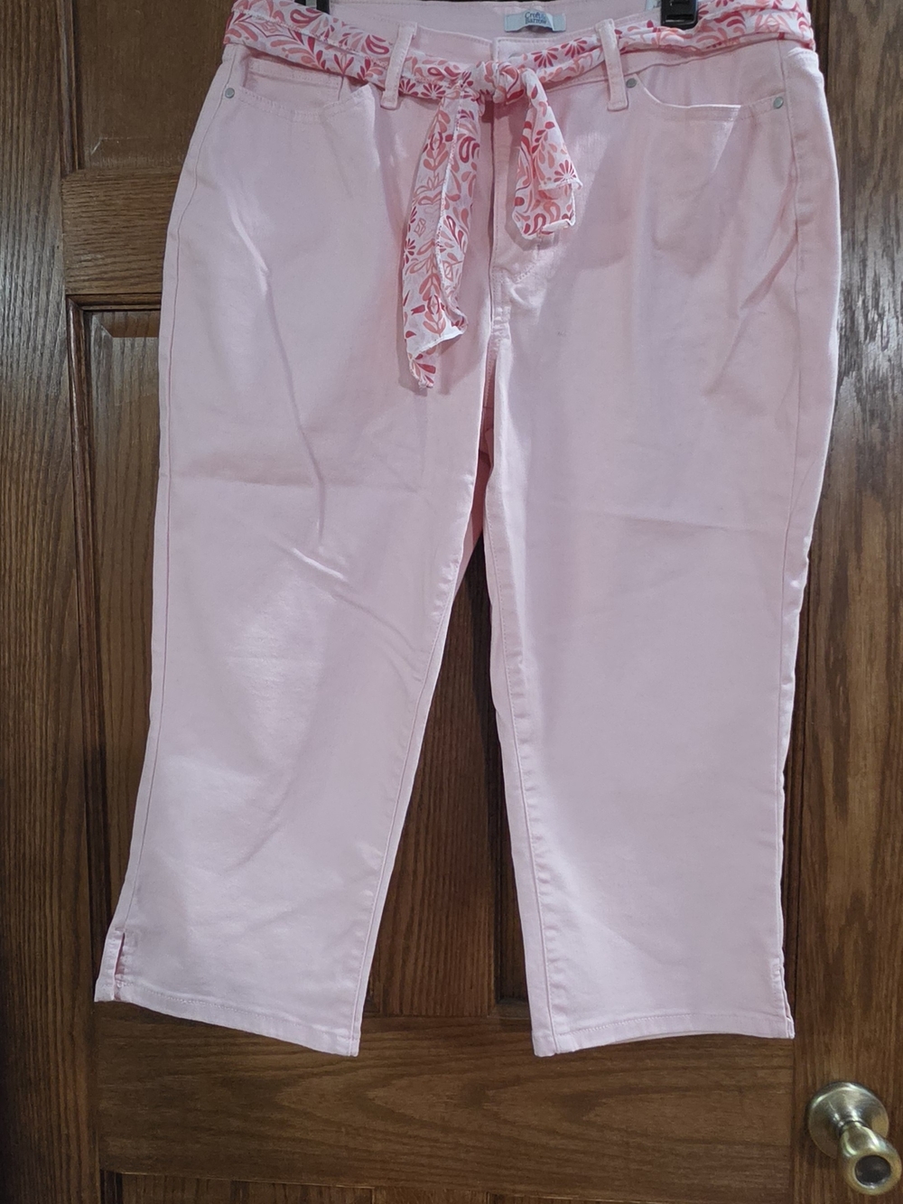 Croft & Barrow Mid Rise Capri, size 14